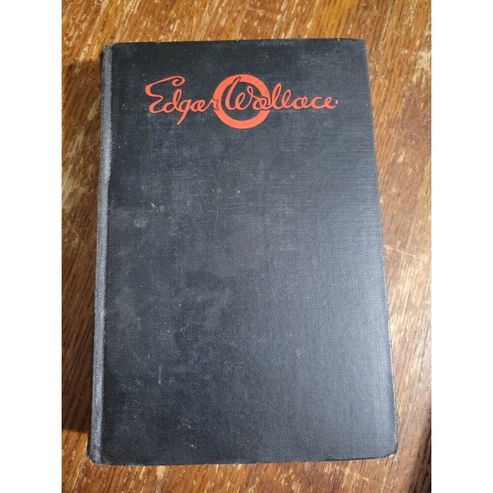 On The Spot by Edgar Wallace (1932) Hardcover Vintage Book Mob Mystery Fiction